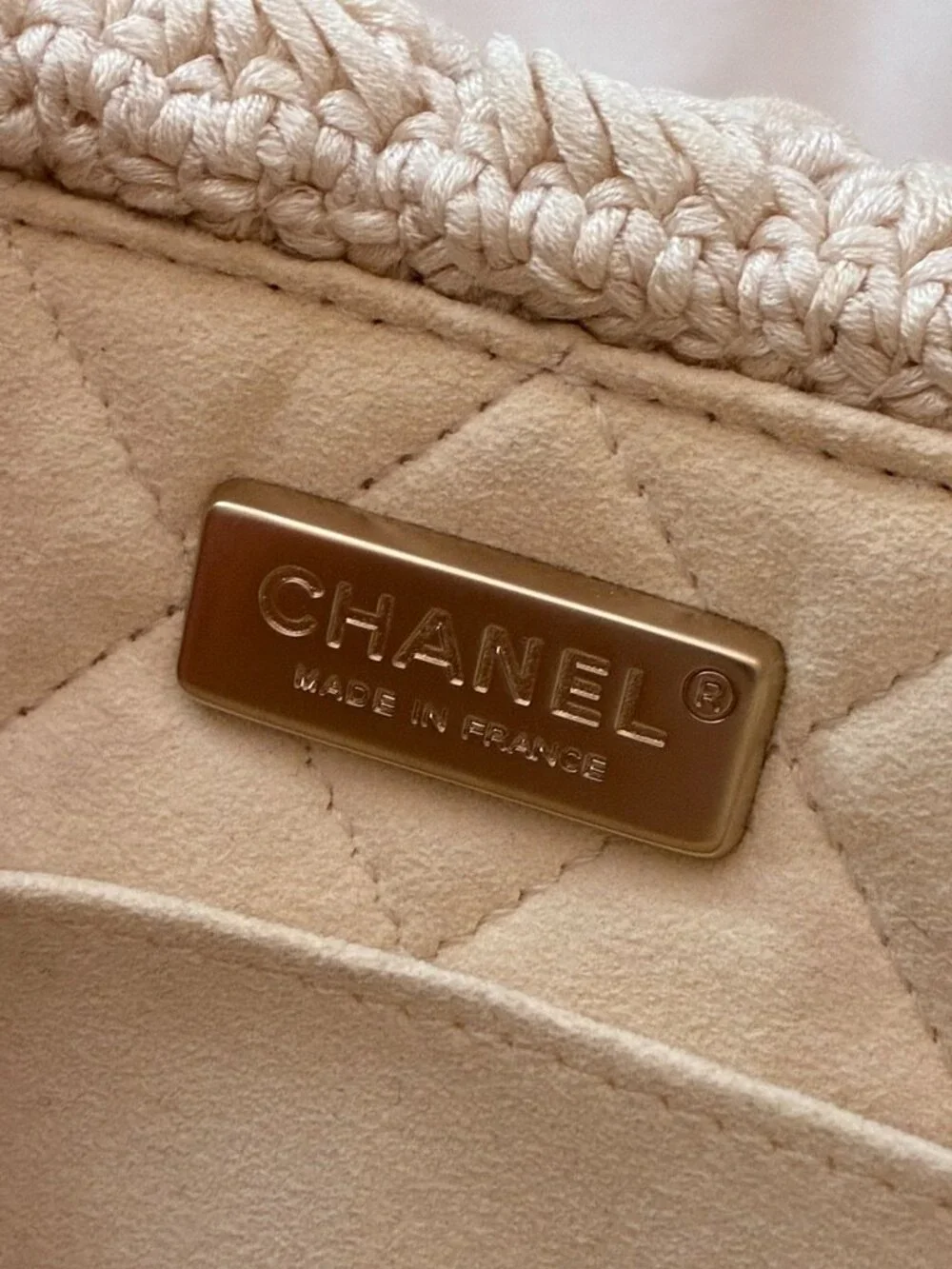 Chanel 2010 Runway Farm Limited Edition Crochet Bag
